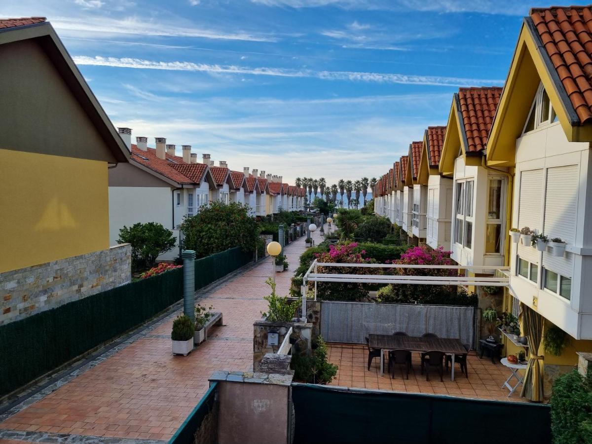 158A Triplex Rinconin Con Piscina Villa Gijon Exterior photo